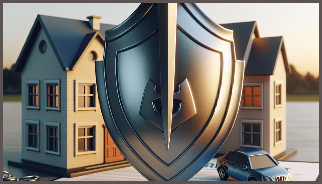 A minimalist shield symbolizing renters insurance trust.