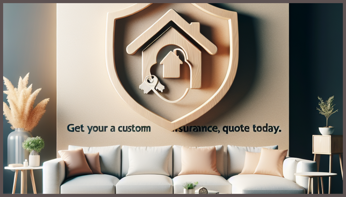 A secure home symbolizing renters insurance and customized coverage options.